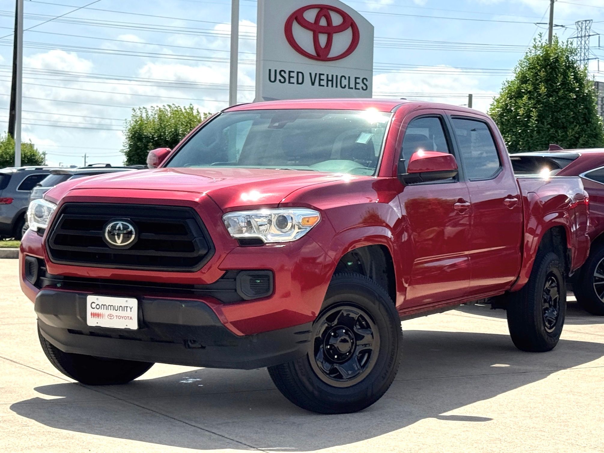 2020 Toyota Tacoma SR Red at AutoSavvy Houston Southwest