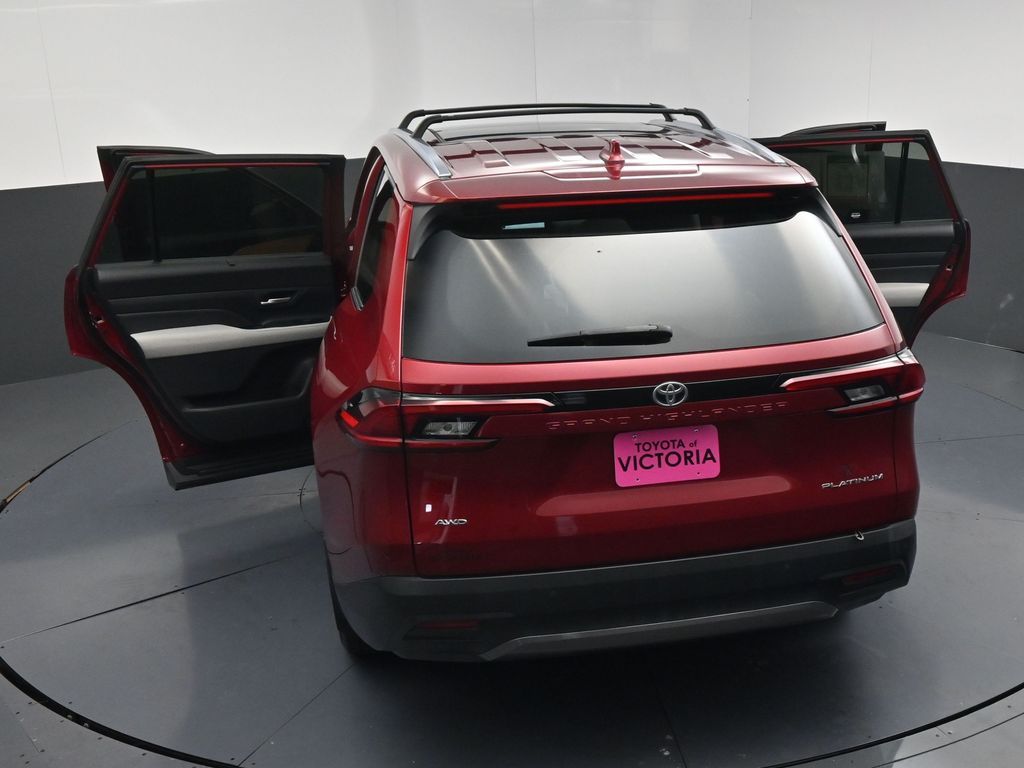 2025 Toyota Grand Highlander Platinum Red at Classic Toyota Galveston
