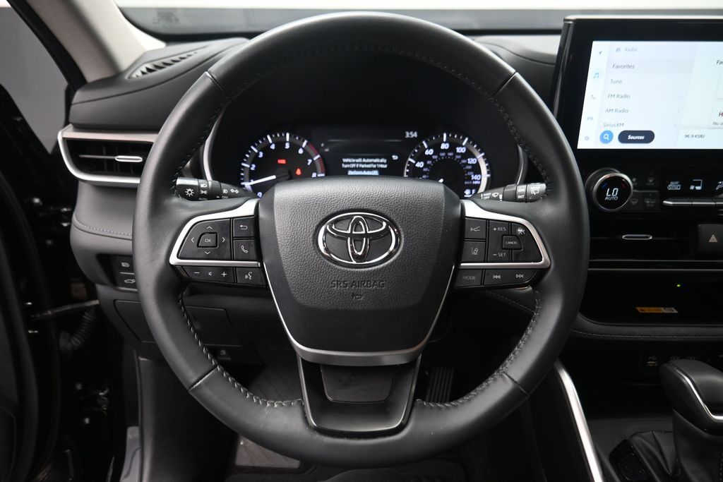 2024 Toyota Highlander XLE Black at Don McGill Toyota