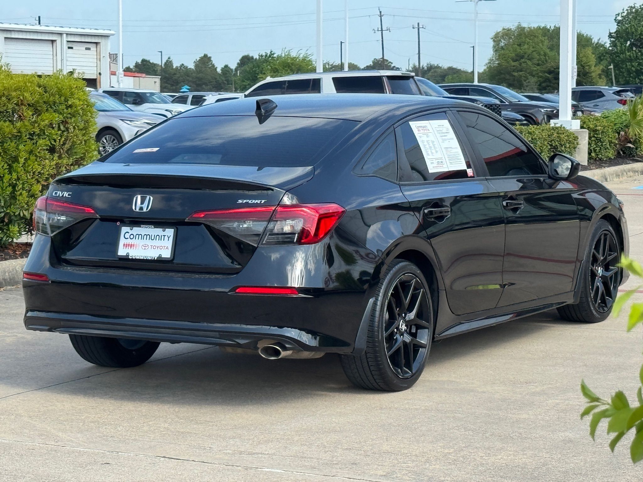 2023 Honda Civic Sport Black at Parkway Family Mazda