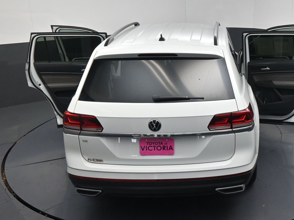 2022 Volkswagen Atlas 2.0T SE White at Wharton Ford