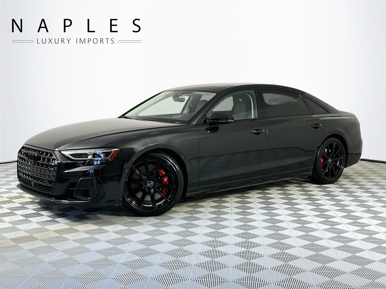 Black 2022 Audi S8 Sedan All-Wheel Drive 8-Speed Automatic