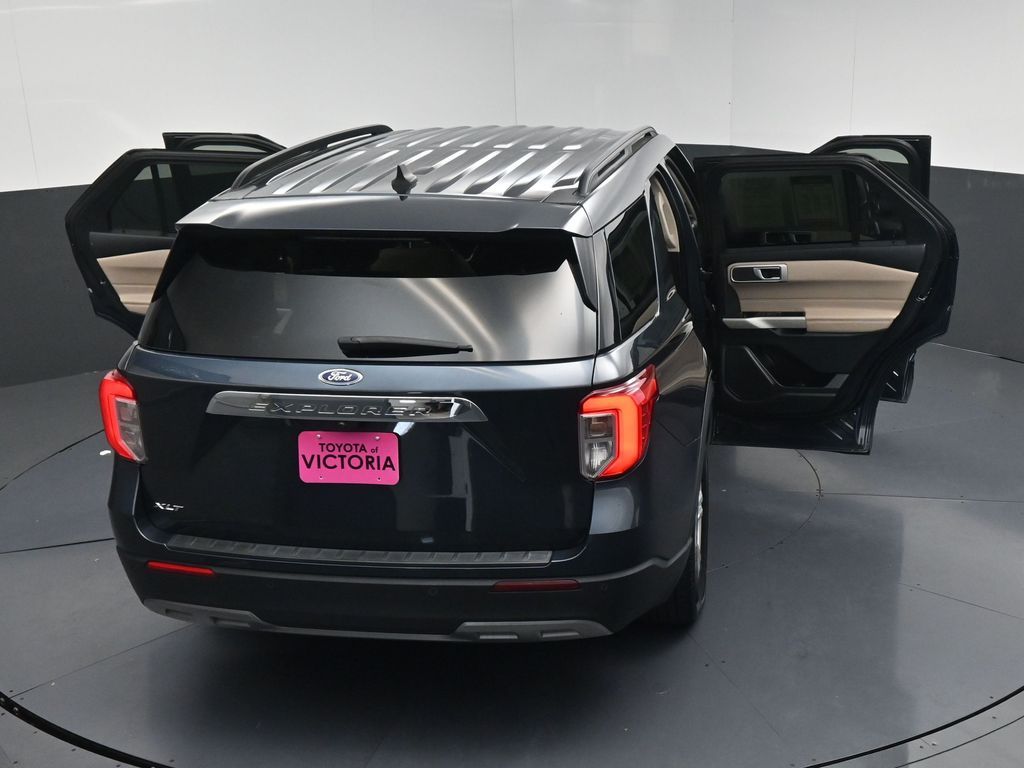 2023 Ford Explorer XLT Blue at North Houston Mitsubishi