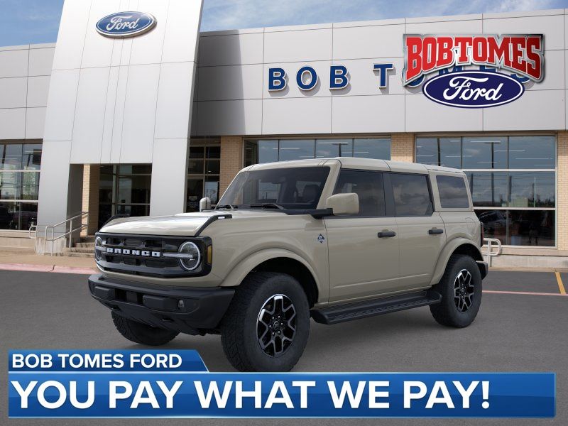 Desert Sand 2026 Ford Bronco Outer Banks 4-Door 4WD SUV / Crossover Four-Wheel Drive Automatic
