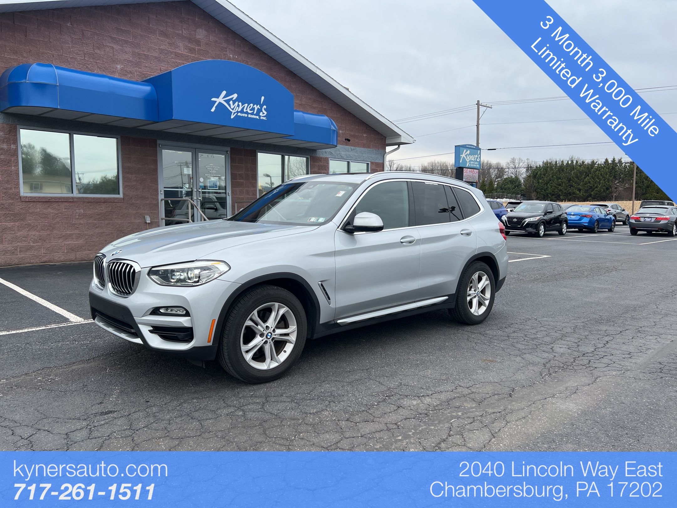 2019 BMW X3 xDrive30i AWD