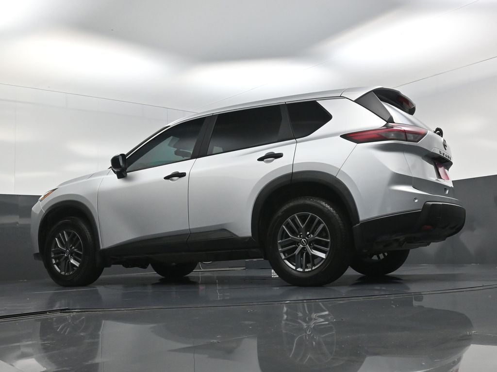 2025 Nissan Rogue S Silver at South Houston Nissan
