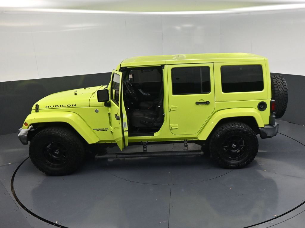 2017 Jeep Wrangler Unlimited Rubicon Green at Classic Chevrolet Galveston