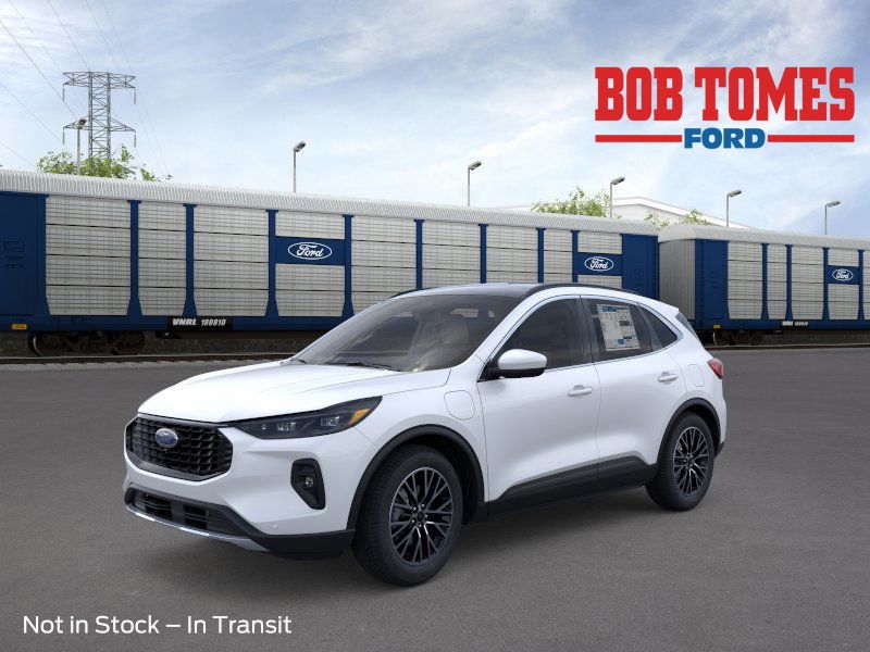 White Metallic 2026 Ford Escape Hybrid Plug-in SUV / Crossover Front-Wheel Drive Continuously Variable Transmission