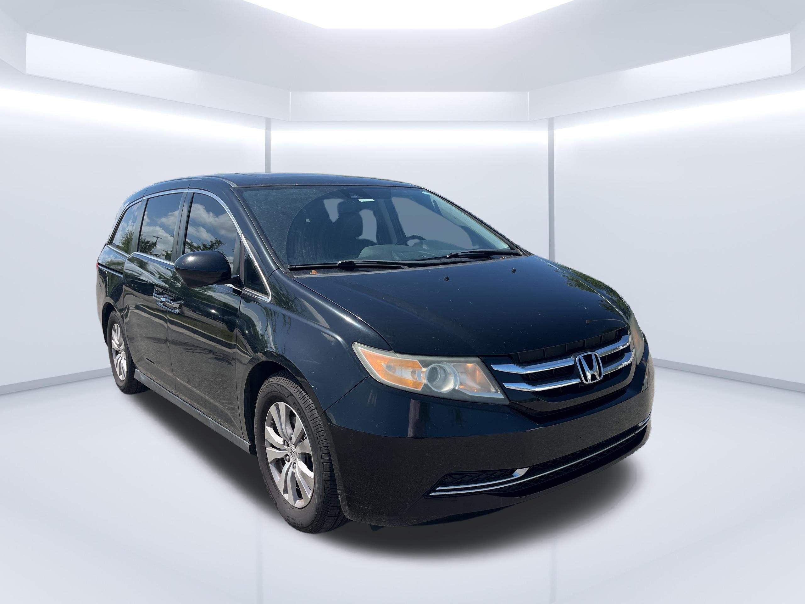 Crystal Black Pearl 2015 Honda Odyssey EX-L FWD Minivan Front-Wheel Drive 6-Speed Automatic