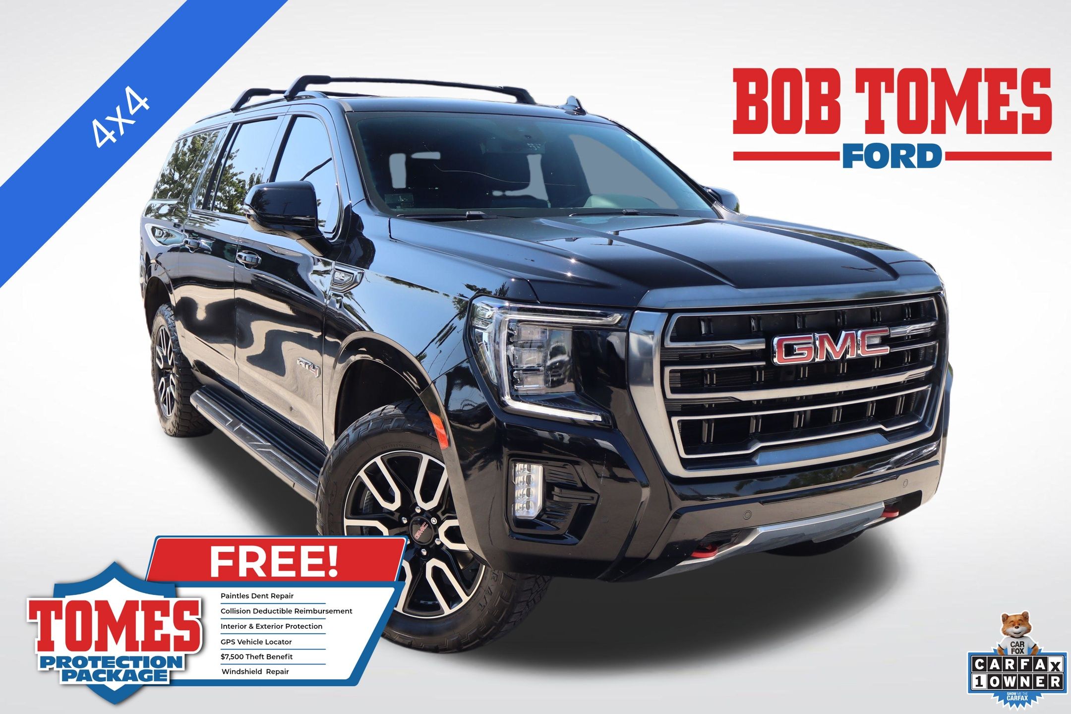 Onyx Black 2023 GMC Yukon XL SUV / Crossover Four-Wheel Drive 