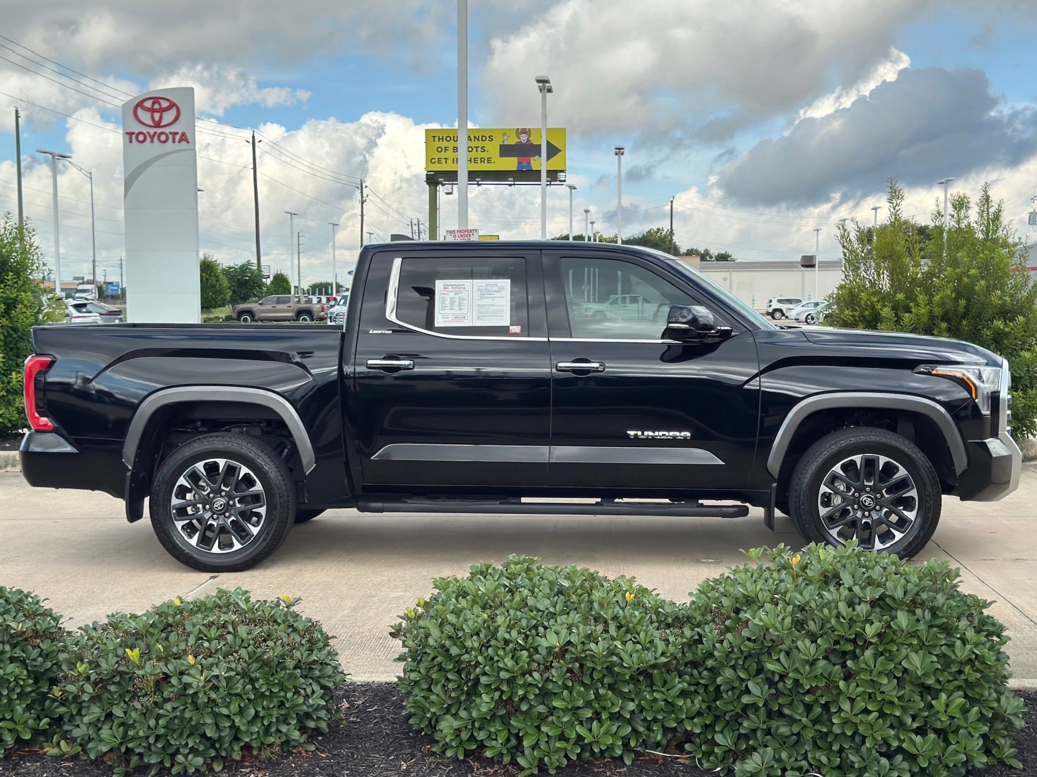 2025 Toyota Tundra Limited Black at Community Toyota