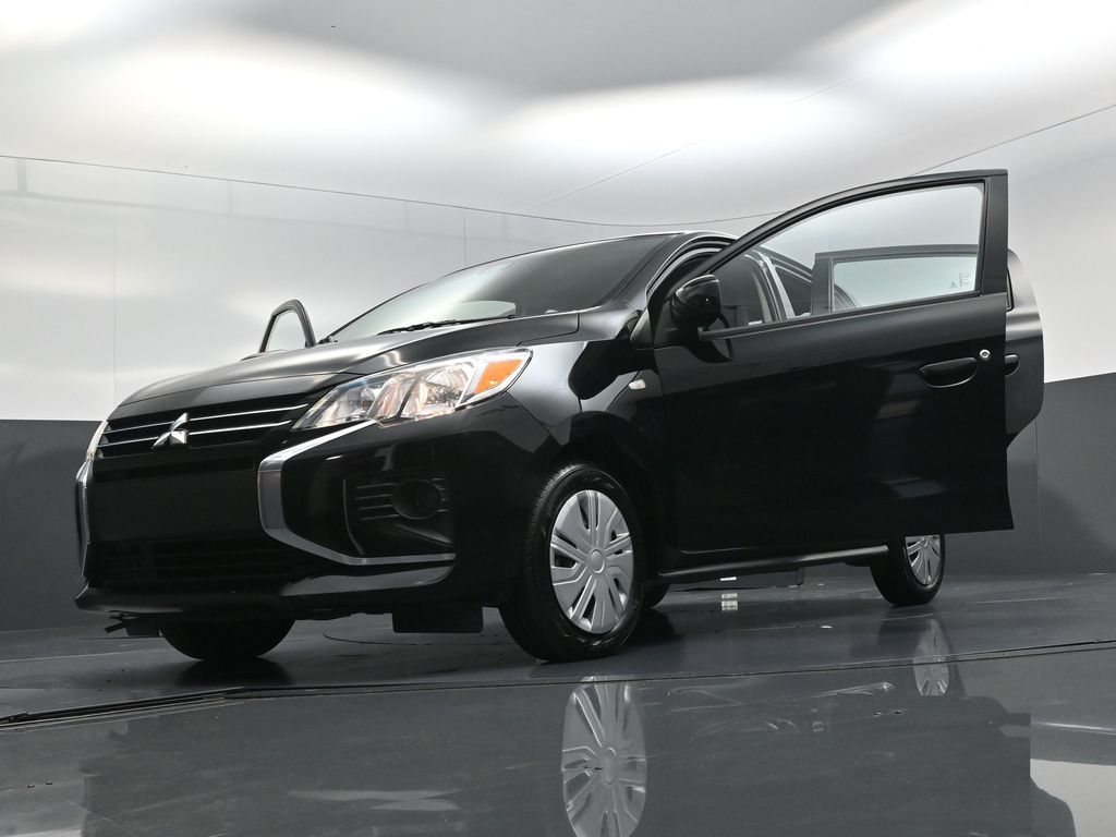 2024 Mitsubishi Mirage ES Black at North Houston Mitsubishi