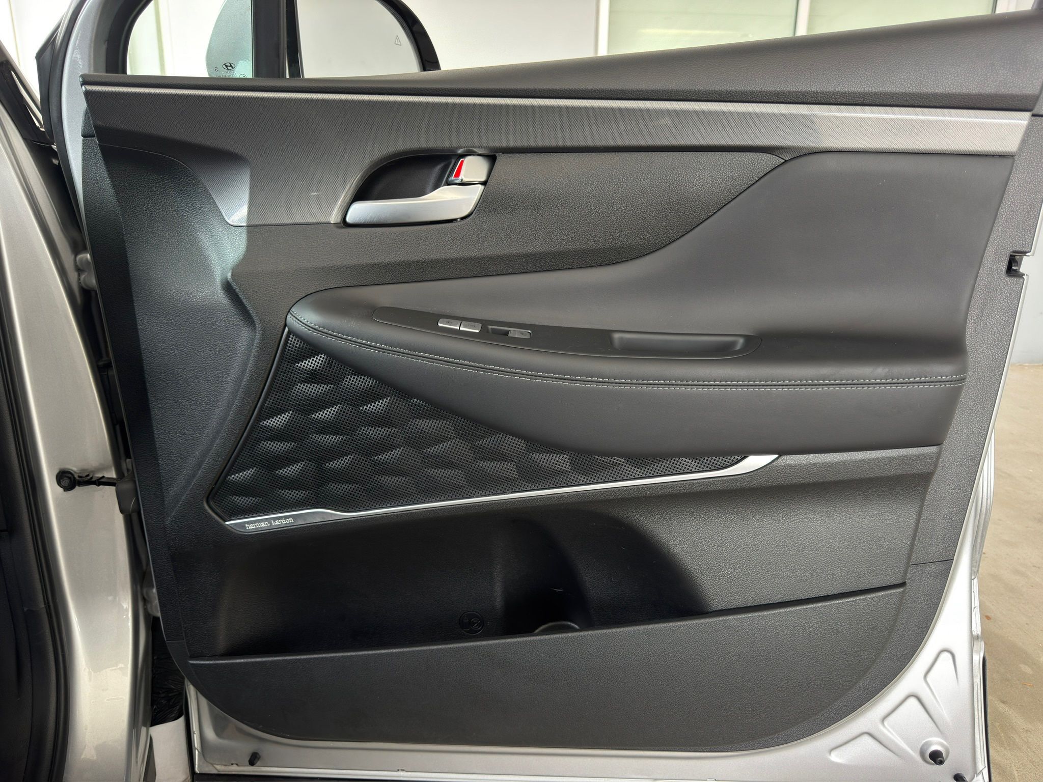 2022 Hyundai Santa Fe Calligraphy Silver at DeMontrond Mazda