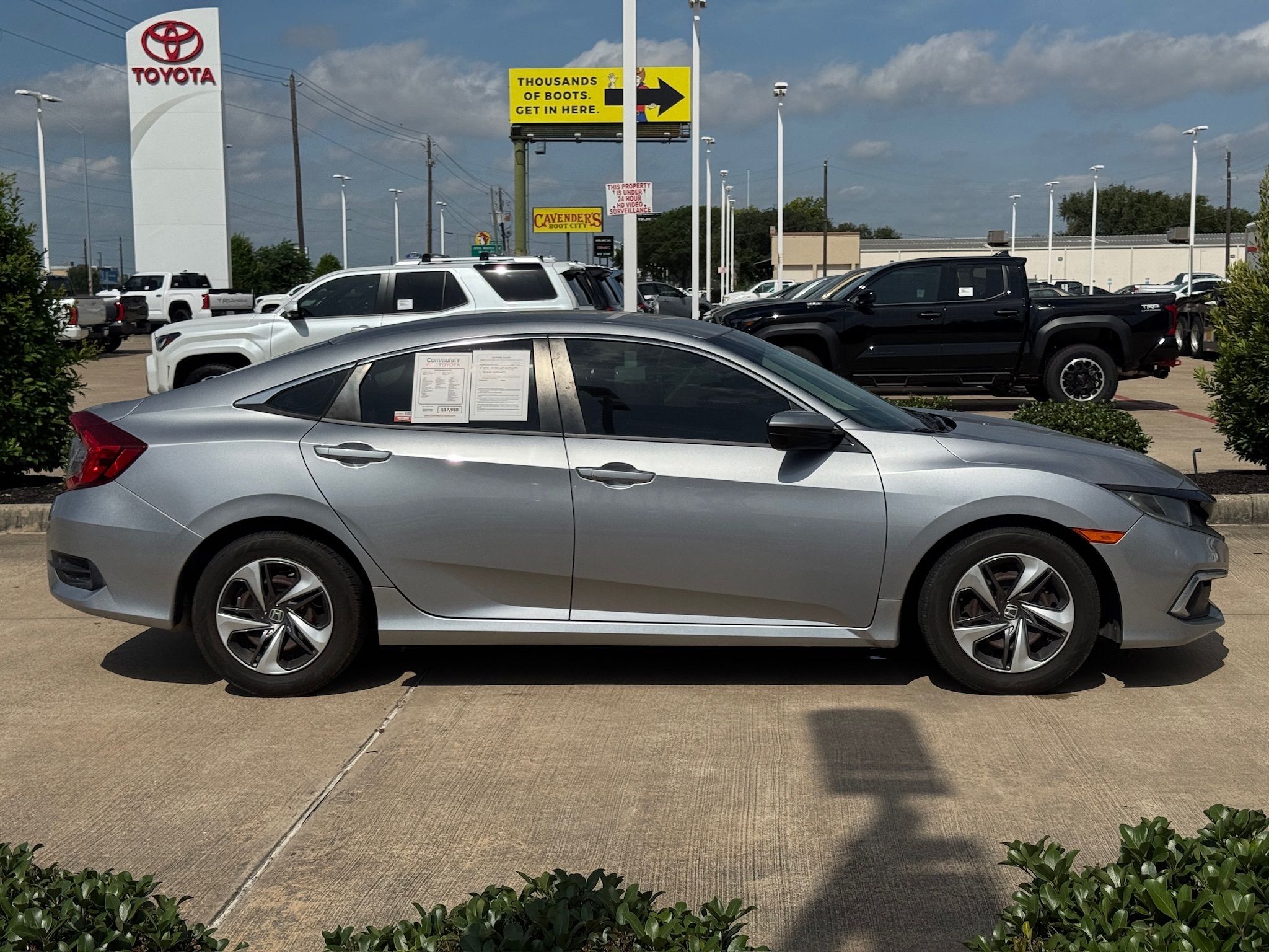 2019 Honda Civic LX  at Joe Myers Mazda Kia