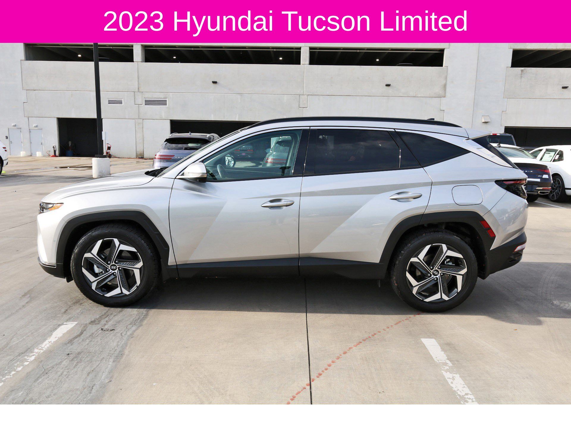 2023 Hyundai Tucson Limited Silver at Bayway Chrysler Dodge Jeep Ram
