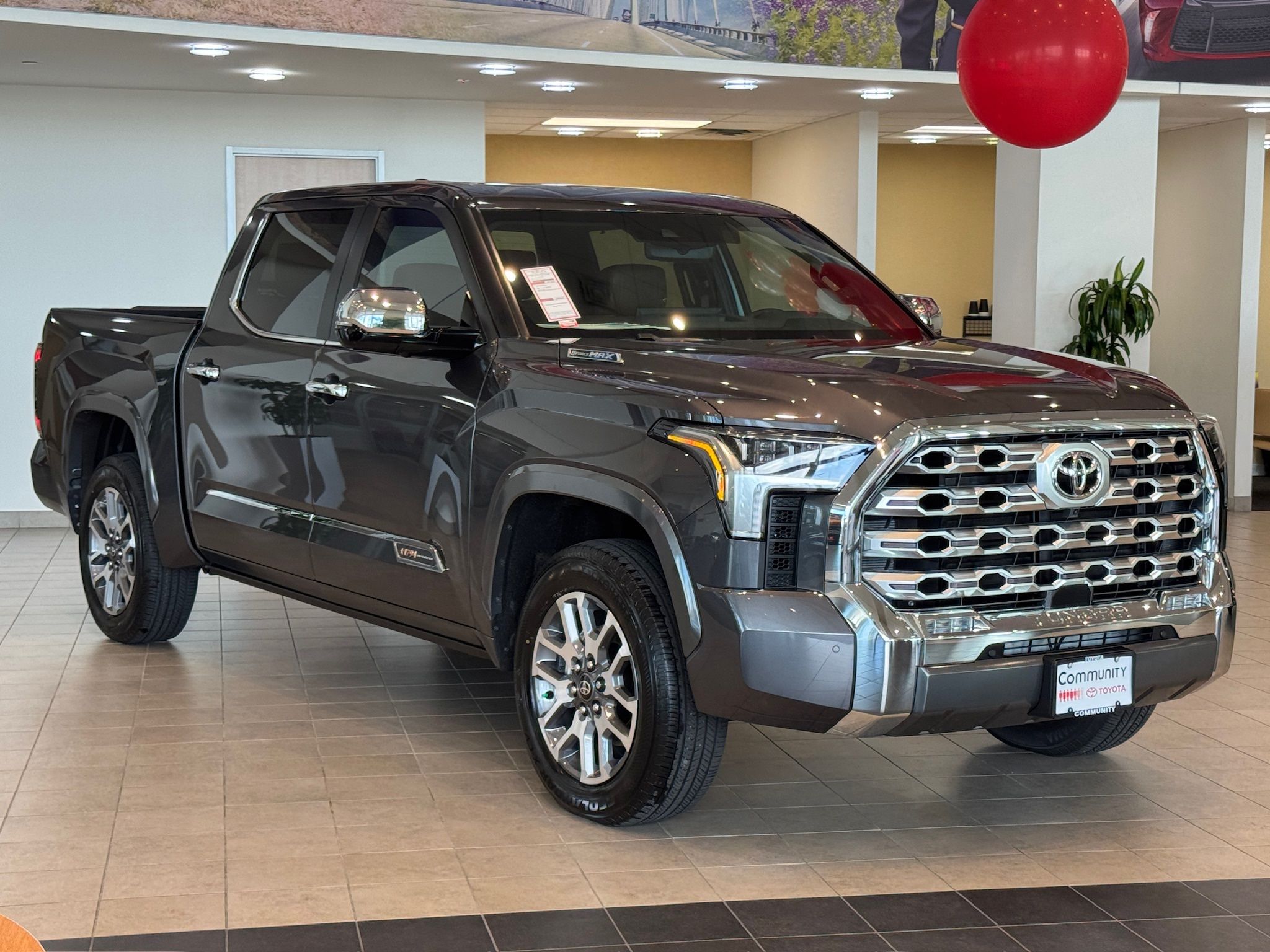 2026 Toyota Tundra Hybrid 1794 Edition Gray at Community Toyota