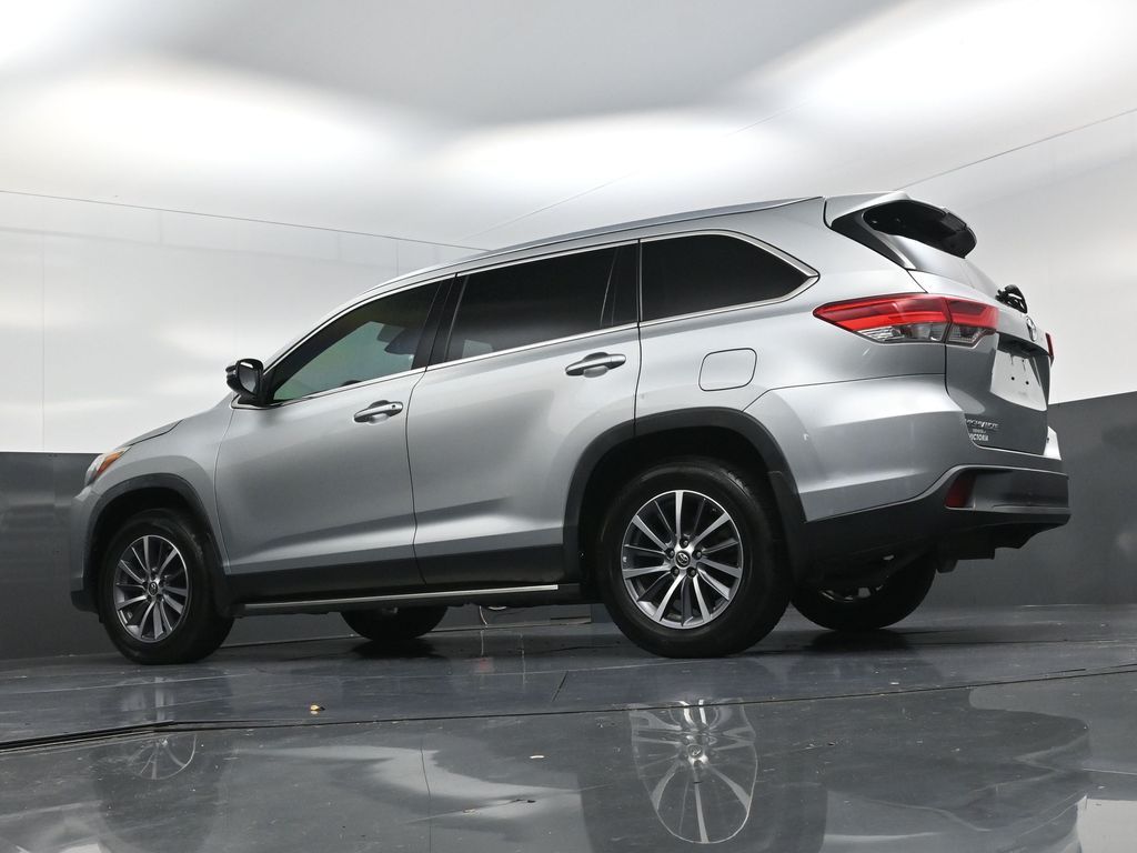 2019 Toyota Highlander XLE Silver at DeMontrond Mazda