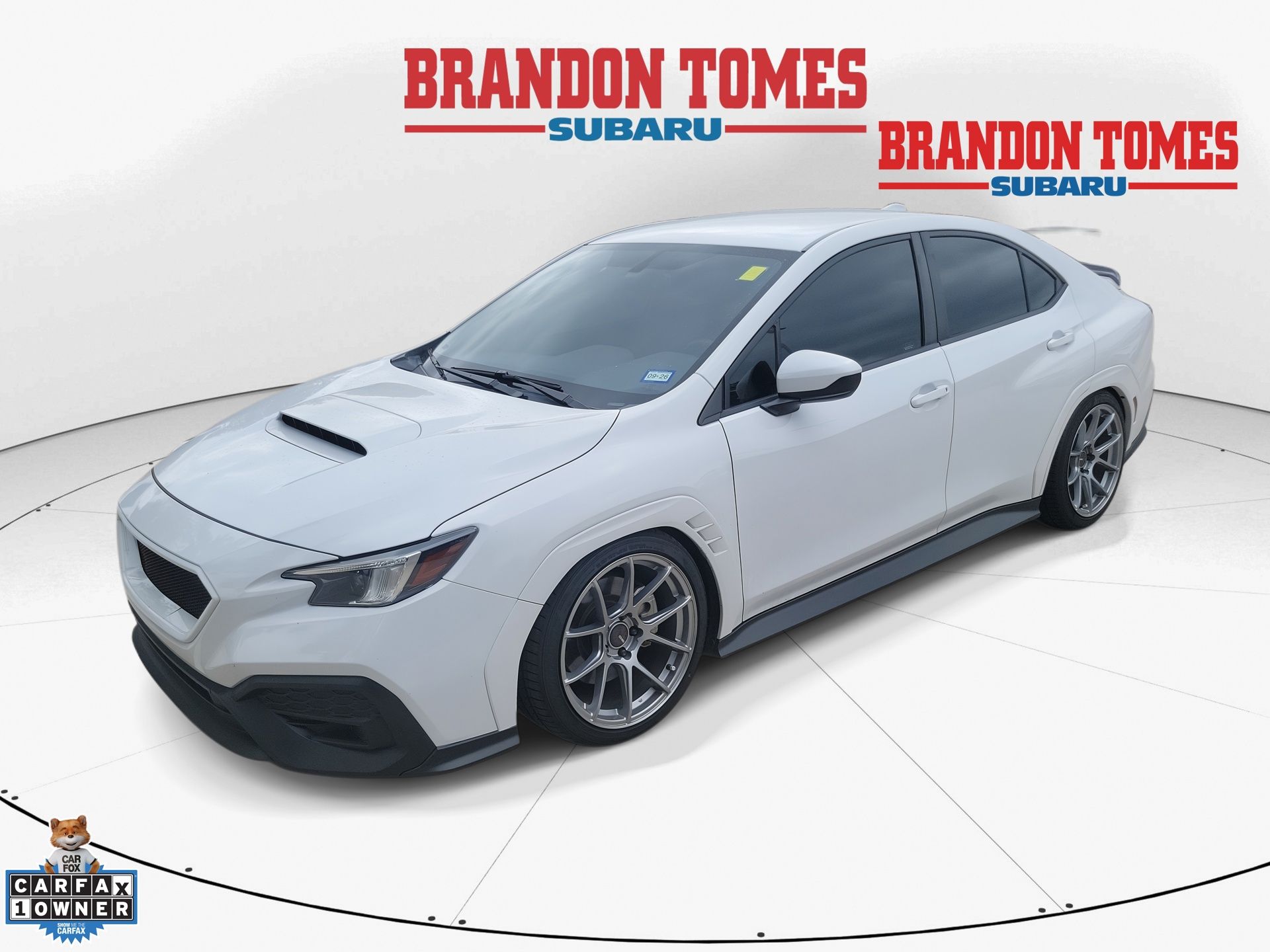 Ceramic White 2023 Subaru WRX Sedan All-Wheel Drive 6-Speed Manual
