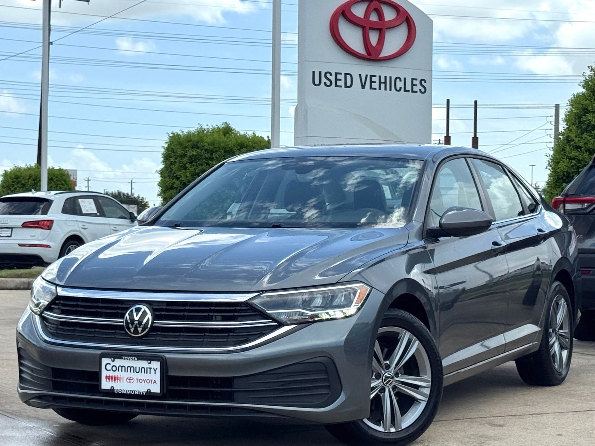 2024 Volkswagen Jetta 1.5T SE Gray at Victoria Chrysler Dodge Jeep Ram