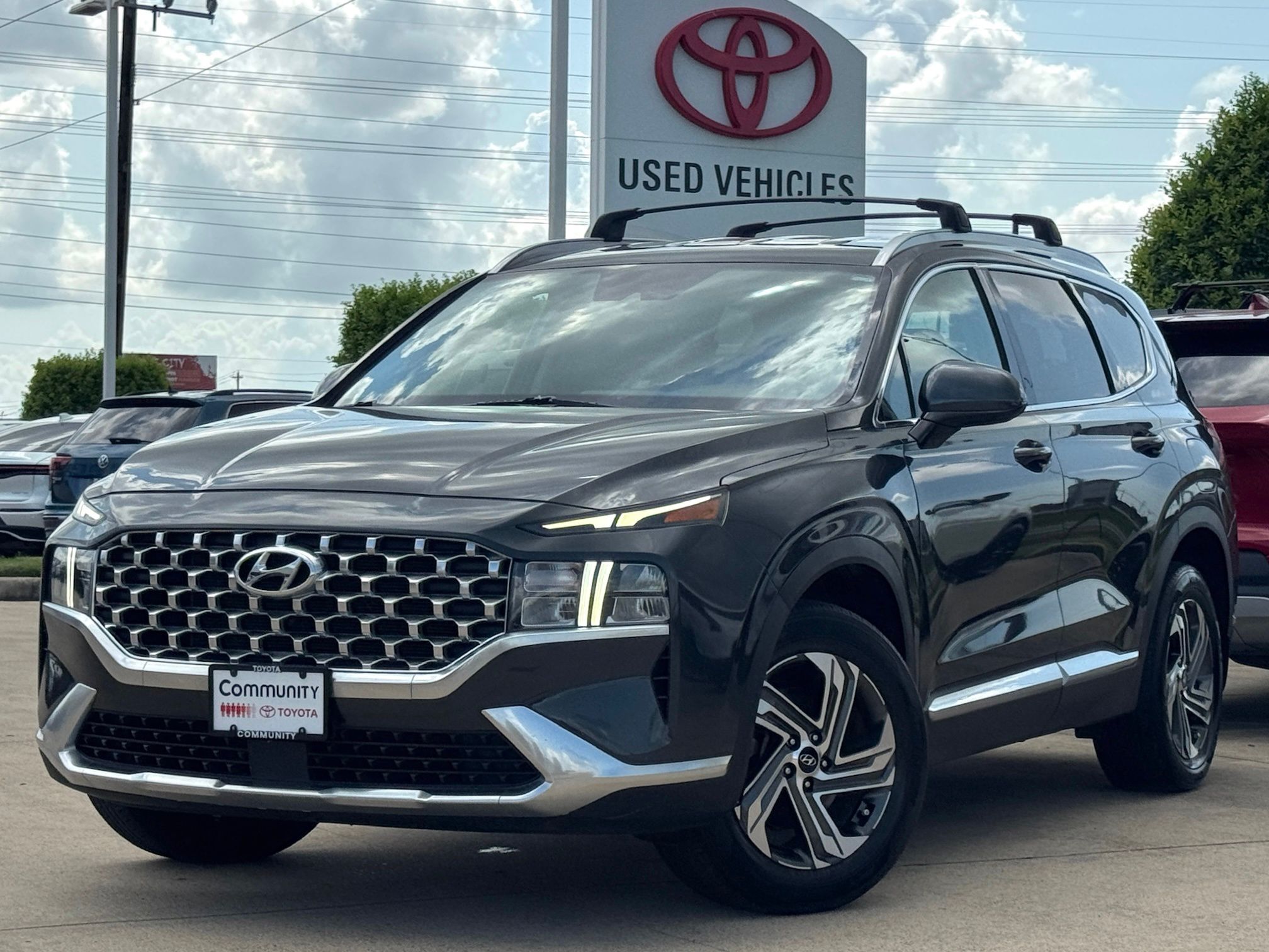 2022 Hyundai Santa Fe SEL Gray at Joe Myers Mazda Kia