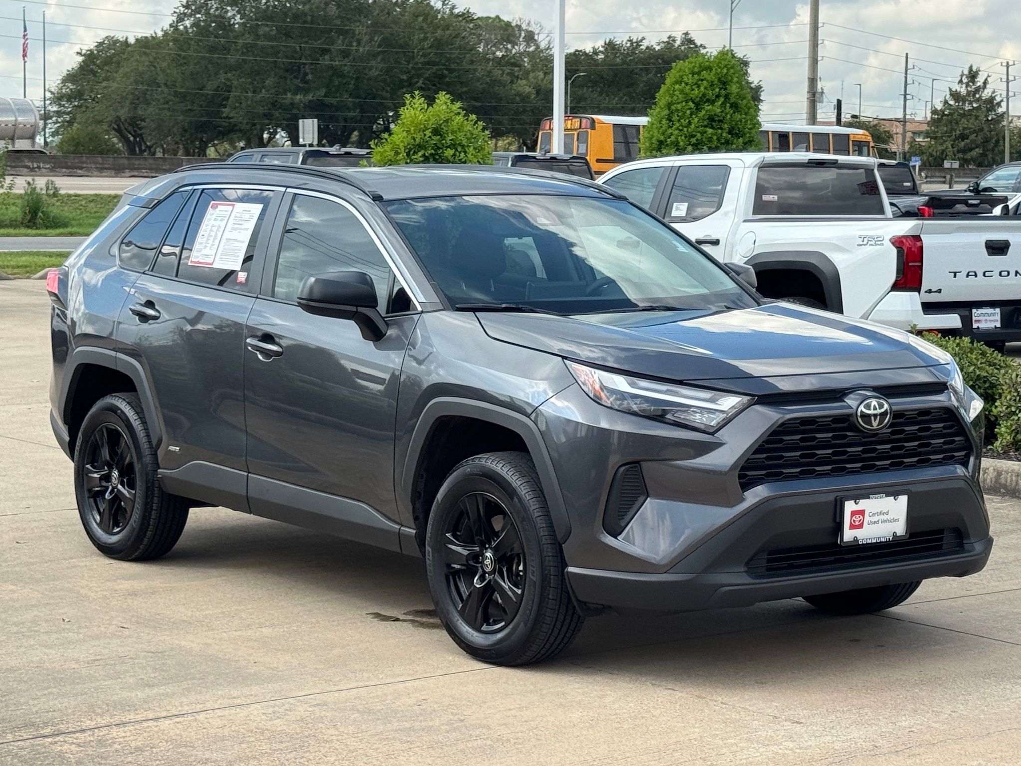 2025 Toyota RAV4 Hybrid LE Gray at Don McGill Toyota