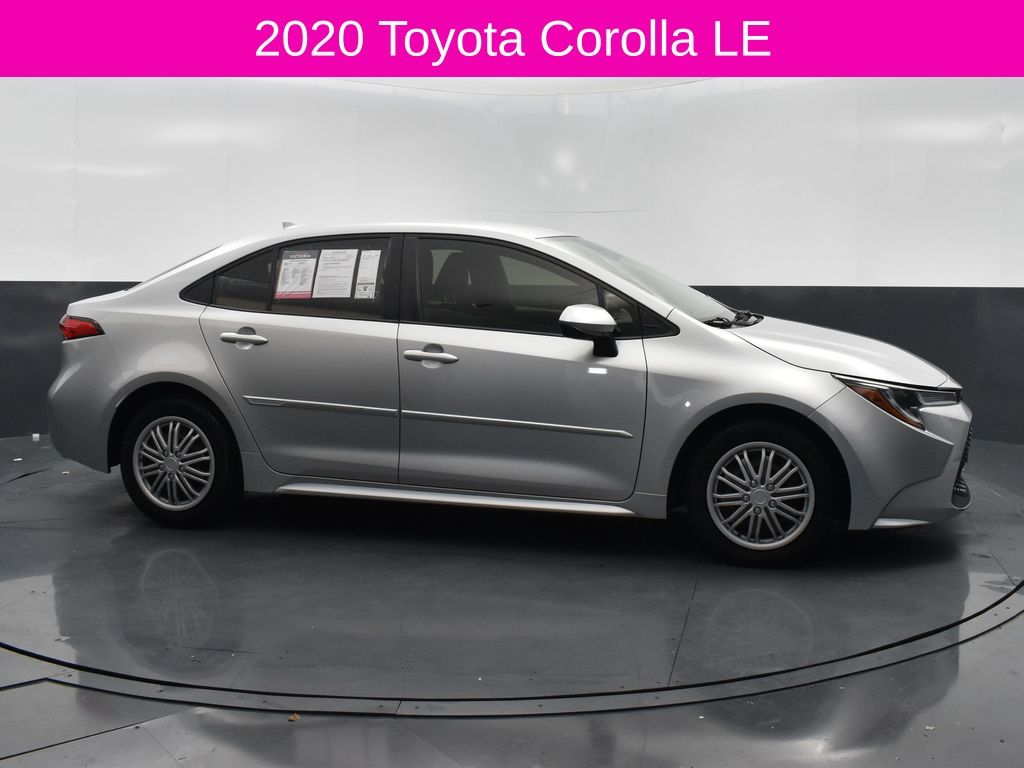 2020 Toyota Corolla LE Silver at DeMontrond Mazda