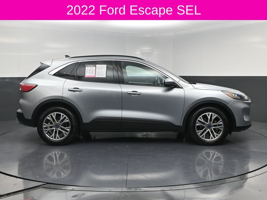 2022 Ford Escape SEL Silver at DeMontrond Ford