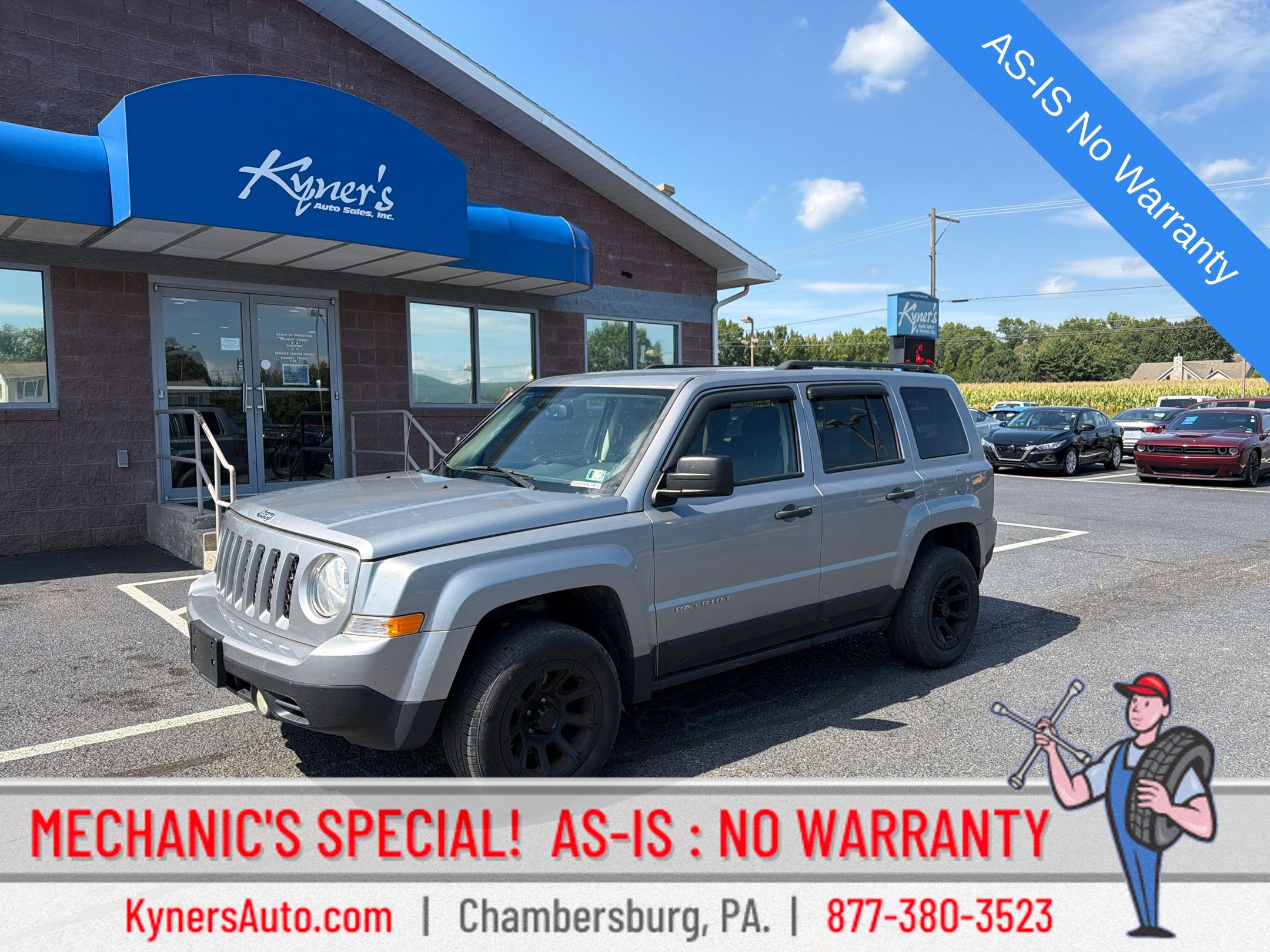 Billet Silver Metallic Clearcoat 2016 Jeep Patriot SUV / Crossover Four-Wheel Drive 5-Speed Manual