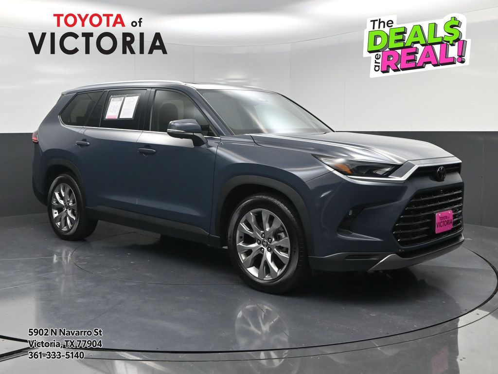 2025 Toyota Grand Highlander Limited White at Cook Ford