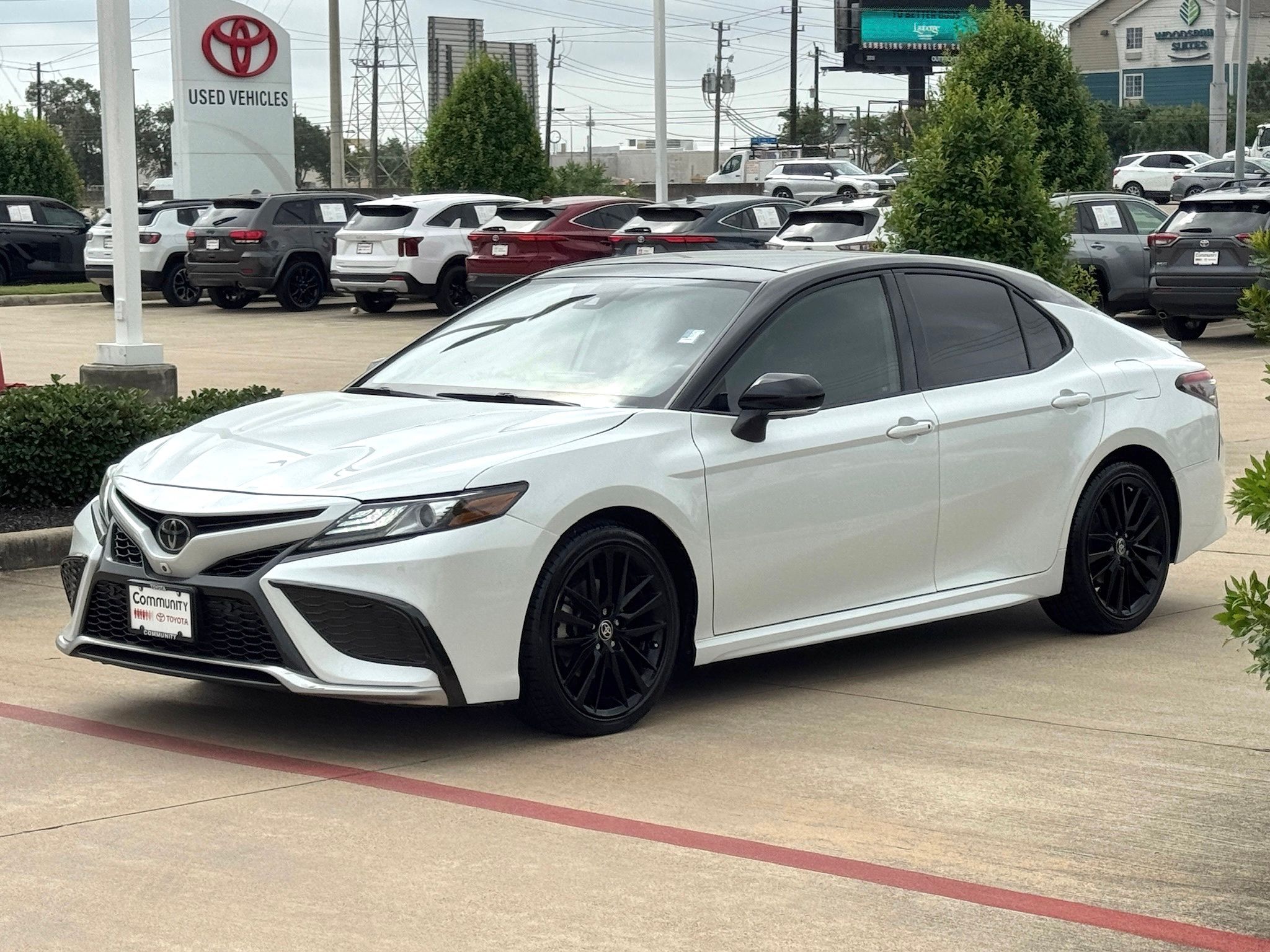 2023 Toyota Camry XSE V6 Beige at Classic Elite Chevrolet Sugar Land