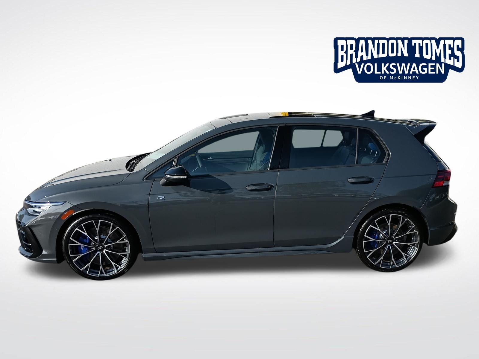 Gray (Graphite) 2026 Volkswagen Golf R Hatchback All-Wheel Drive 7-Speed Dual Clutch