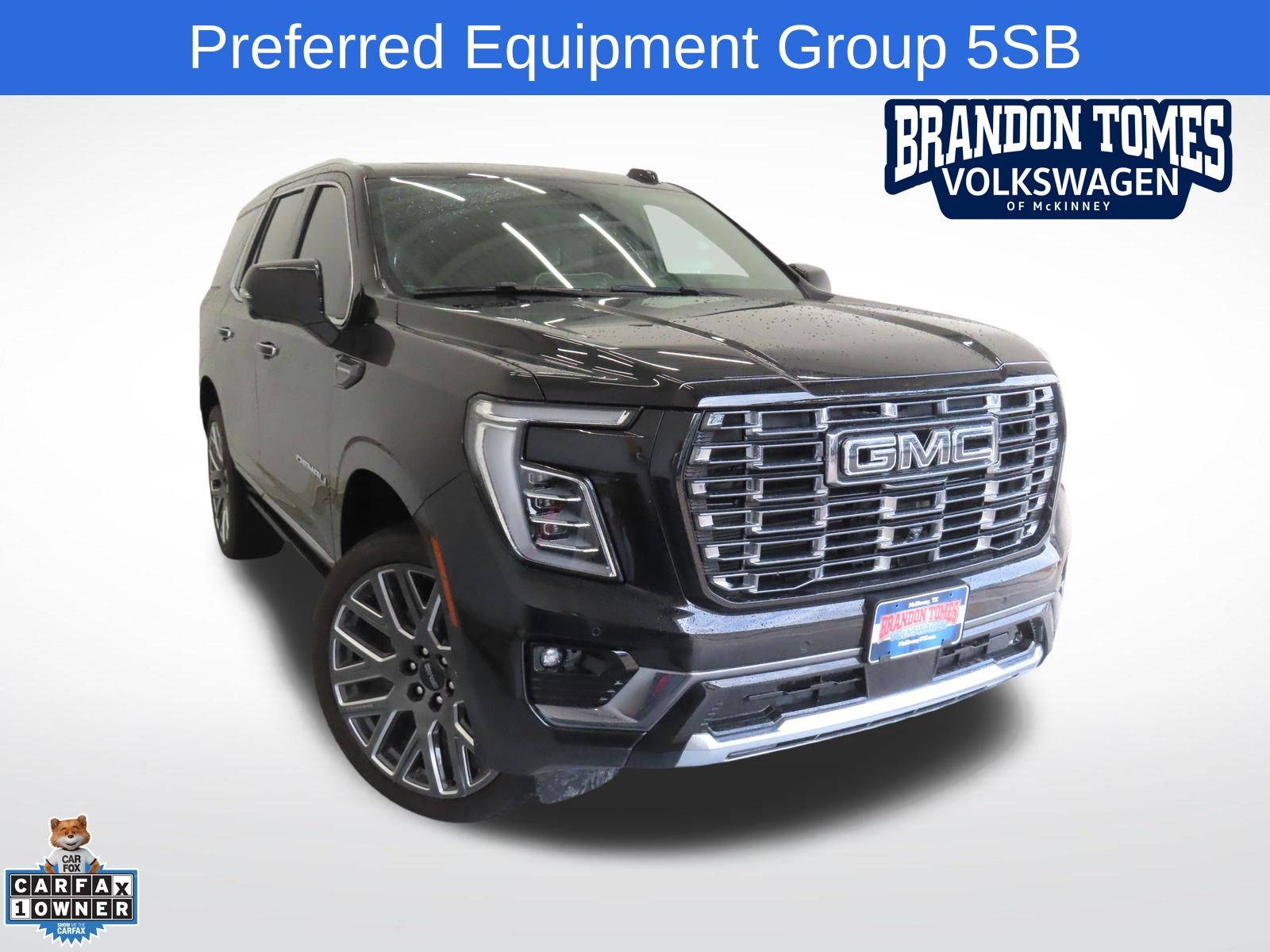 Onyx Black 2025 GMC Yukon SUV / Crossover Four-Wheel Drive