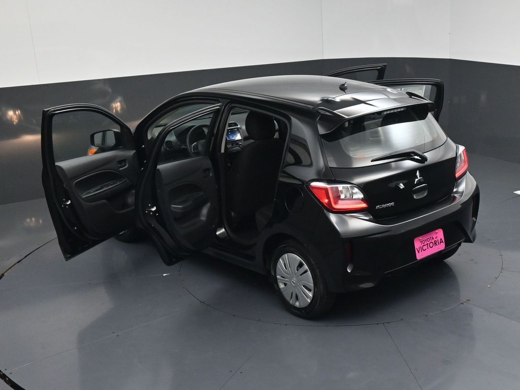 2024 Mitsubishi Mirage ES Black at North Houston Mitsubishi