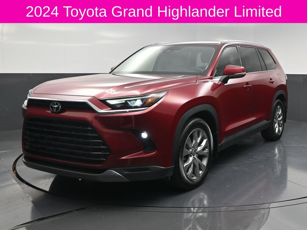 2024 Toyota Grand Highlander Limited Red at Gullo Toyota
