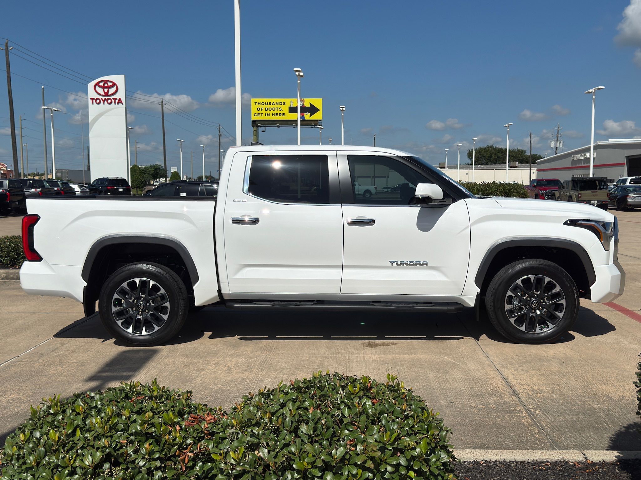 2026 Toyota Tundra Limited White at Gullo Toyota