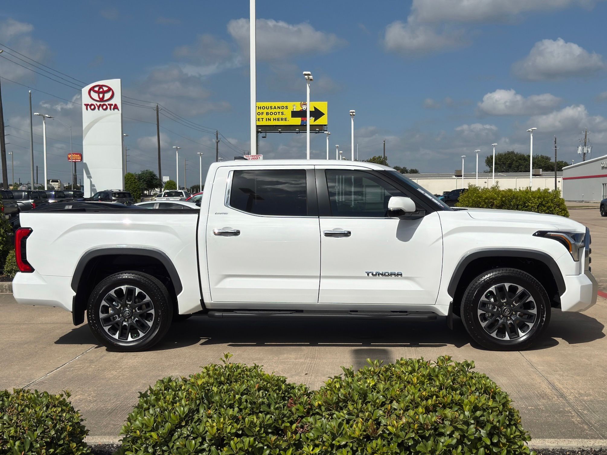 2026 Toyota Tundra Limited White at Classic Chevrolet Galveston