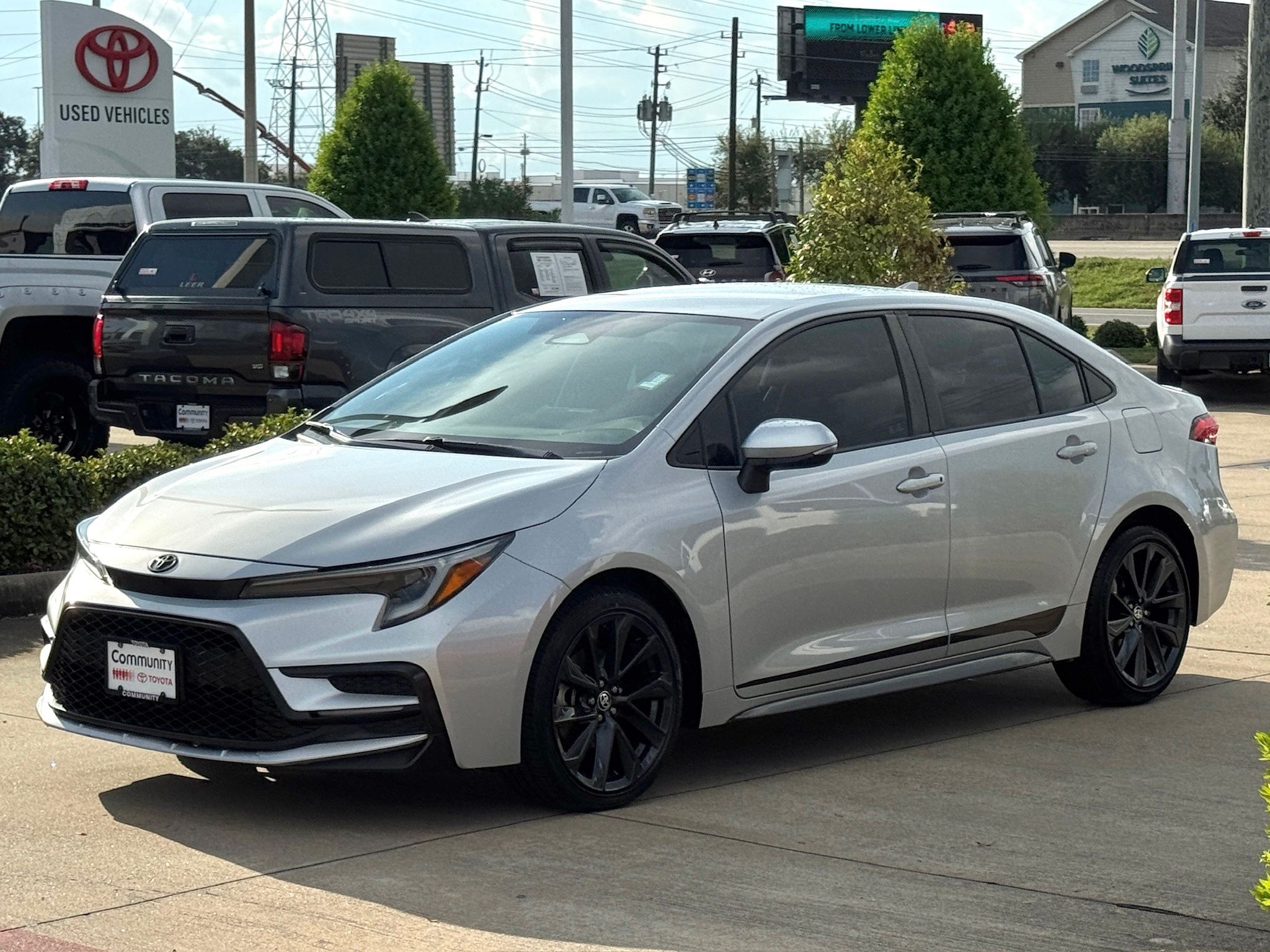 2023 Toyota Corolla SE Silver at Don McGill Toyota