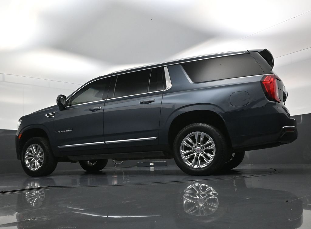 2021 GMC Yukon XL SLT Blue at Bayway Cadillac of The Woodlands