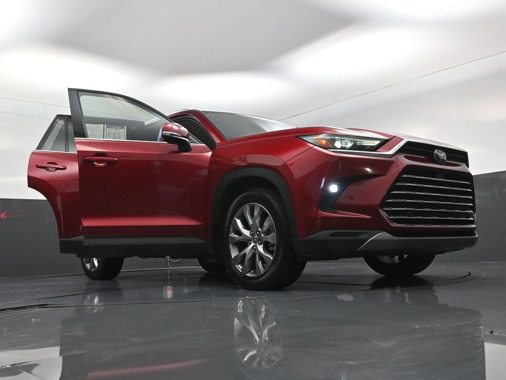 2024 Toyota Grand Highlander Limited Red at Gullo Toyota
