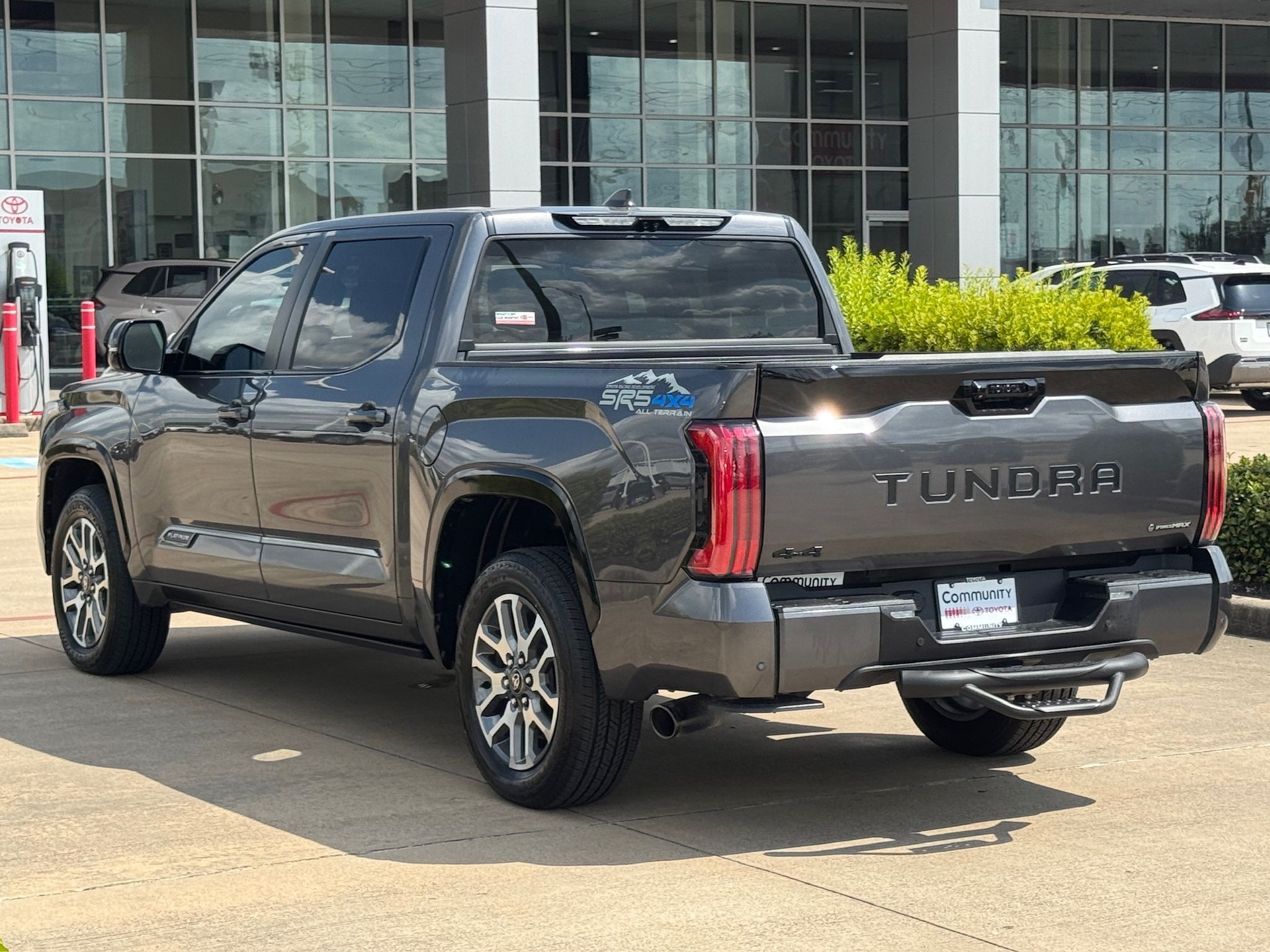 2025 Toyota Tundra Hybrid Platinum Gray at DeMontrond Automotive Group