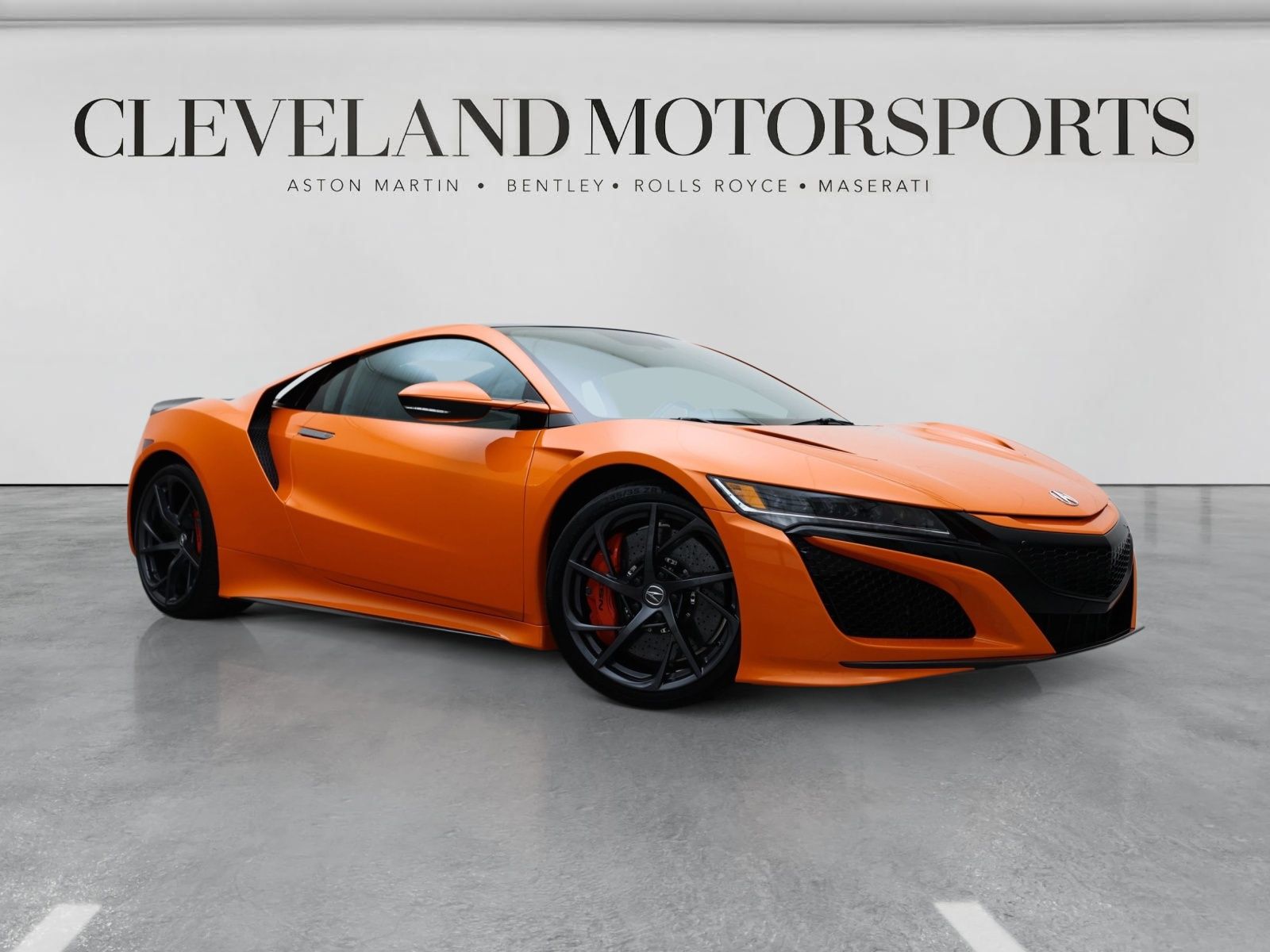 Thermal Orange Pearl 2021 Acura NSX Coupe All-Wheel Drive 9-Speed Automatic