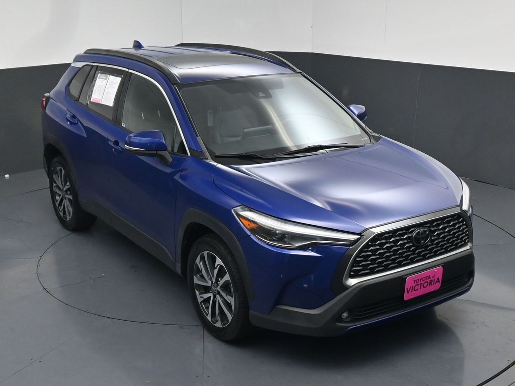 2022 Toyota Corolla Cross XLE Blue at Big Star Chrysler Jeep Dodge Ram 