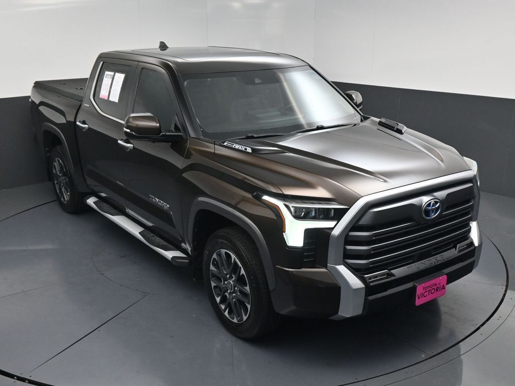 2024 Toyota Tundra Hybrid Limited Brown at Community Toyota