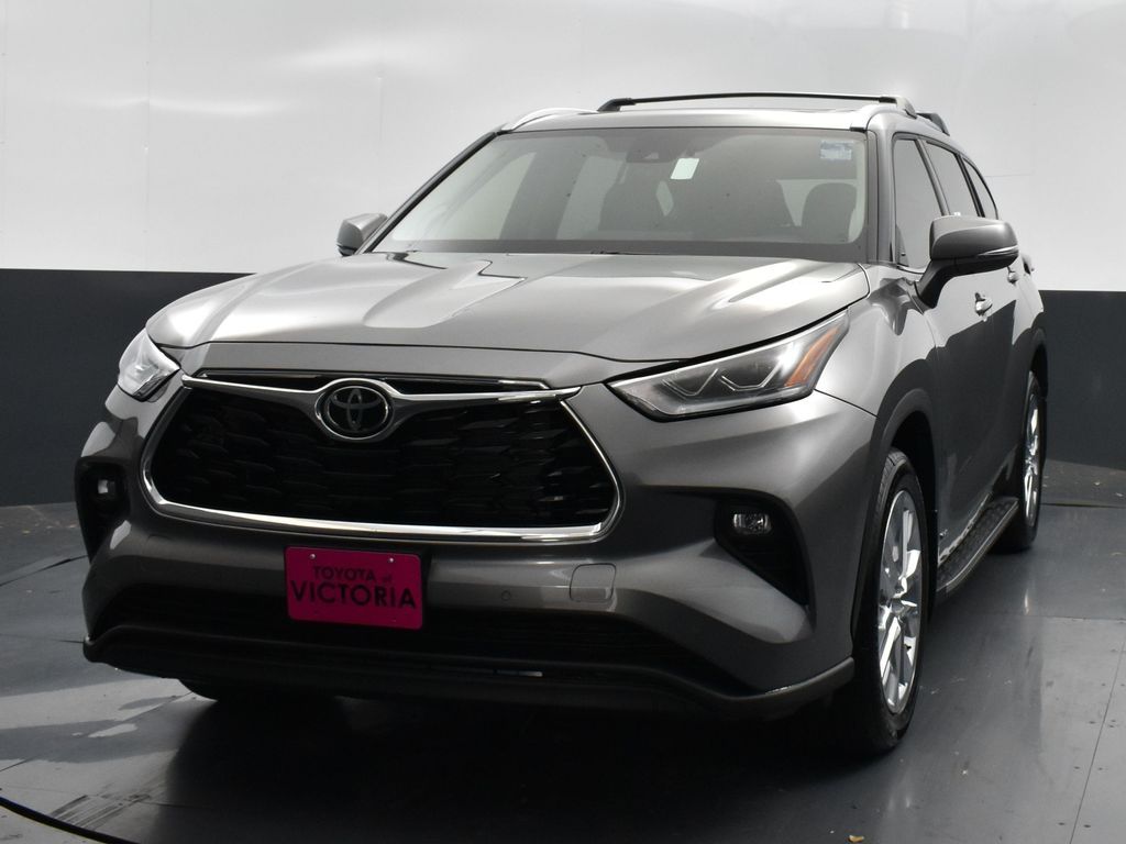 2025 Toyota Highlander Hybrid Limited Gray at Toyota of Victoria