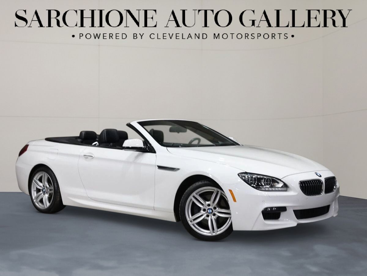 Alpine White 2015 BMW 6 Series 640i xDrive Convertible AWD Convertible All-Wheel Drive 8-Speed Automatic