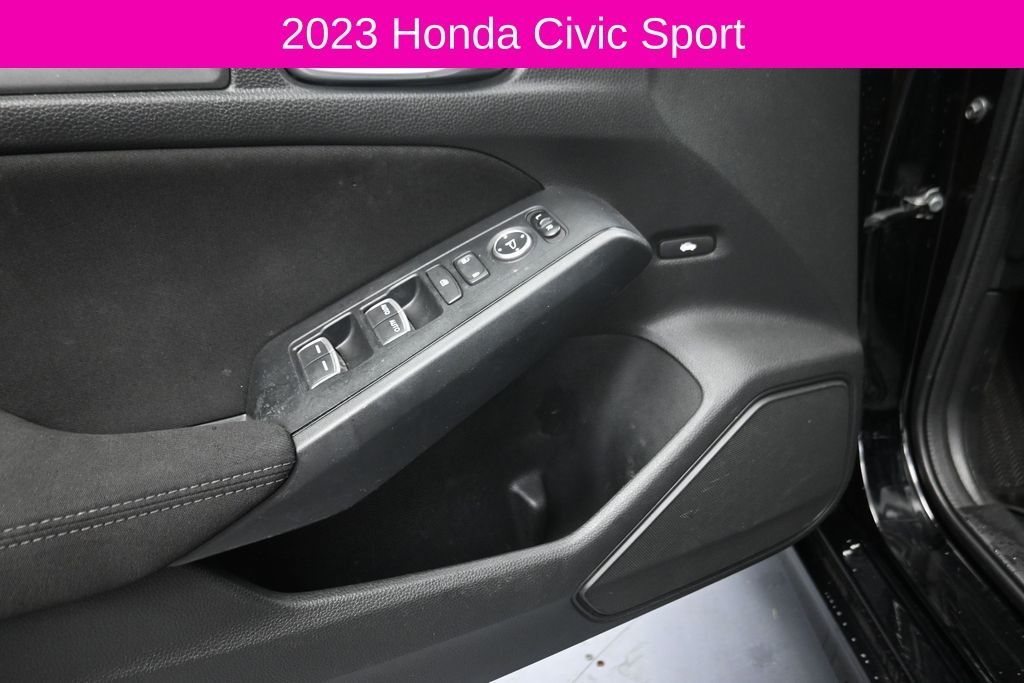 2023 Honda Civic Sport Black at Emmons Autoplex