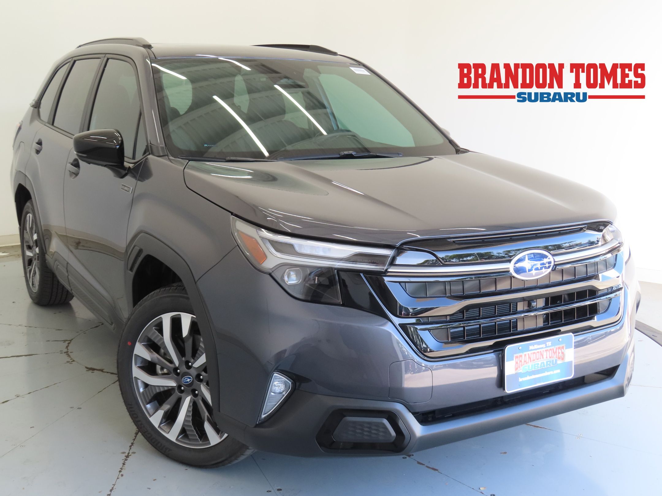 Gray 2026 Subaru Forester Hybrid SUV / Crossover All-Wheel Drive Continuously Variable Transmission