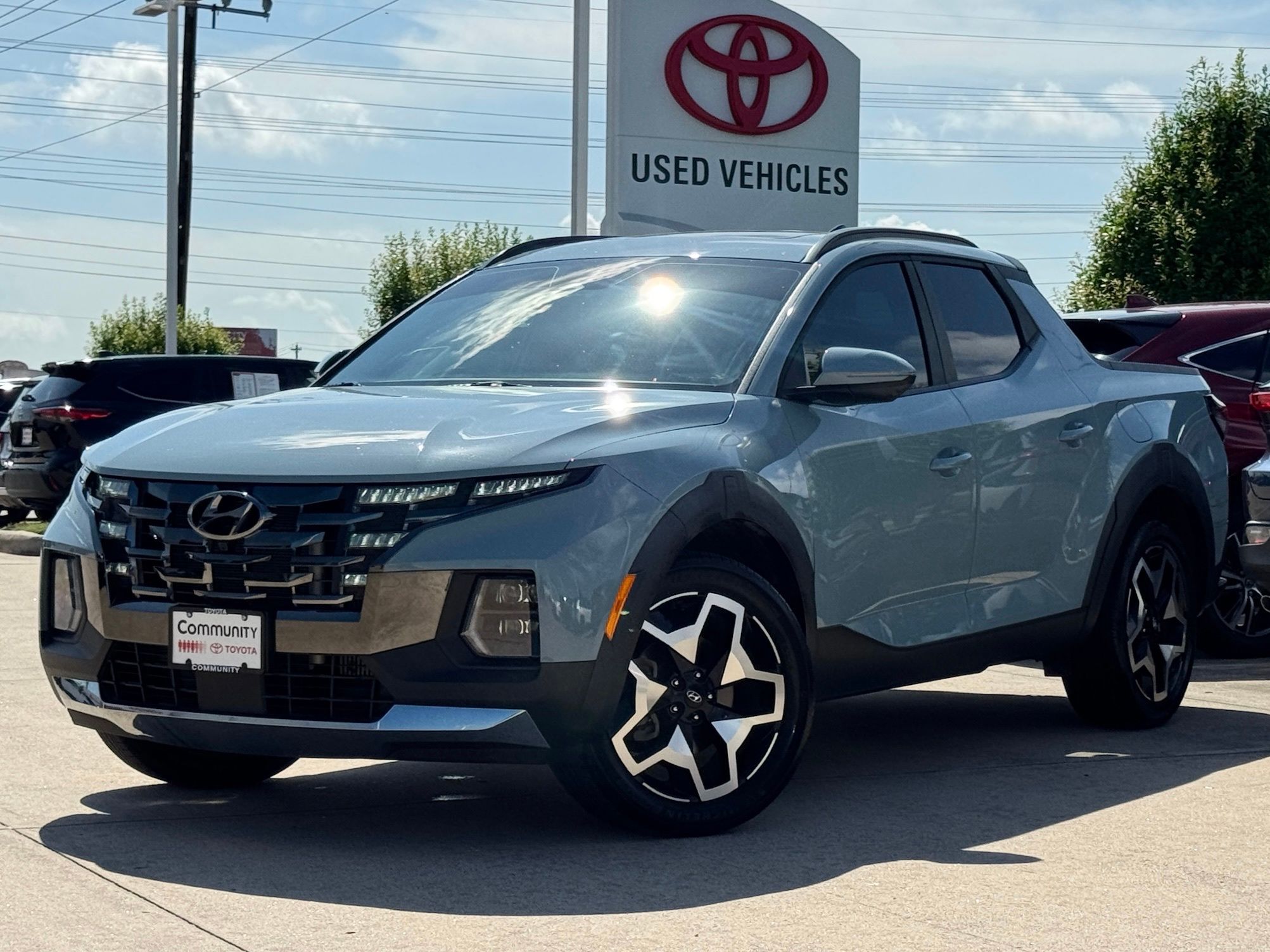 2024 Hyundai Santa Cruz Limited Blue at Baytown Hyundai