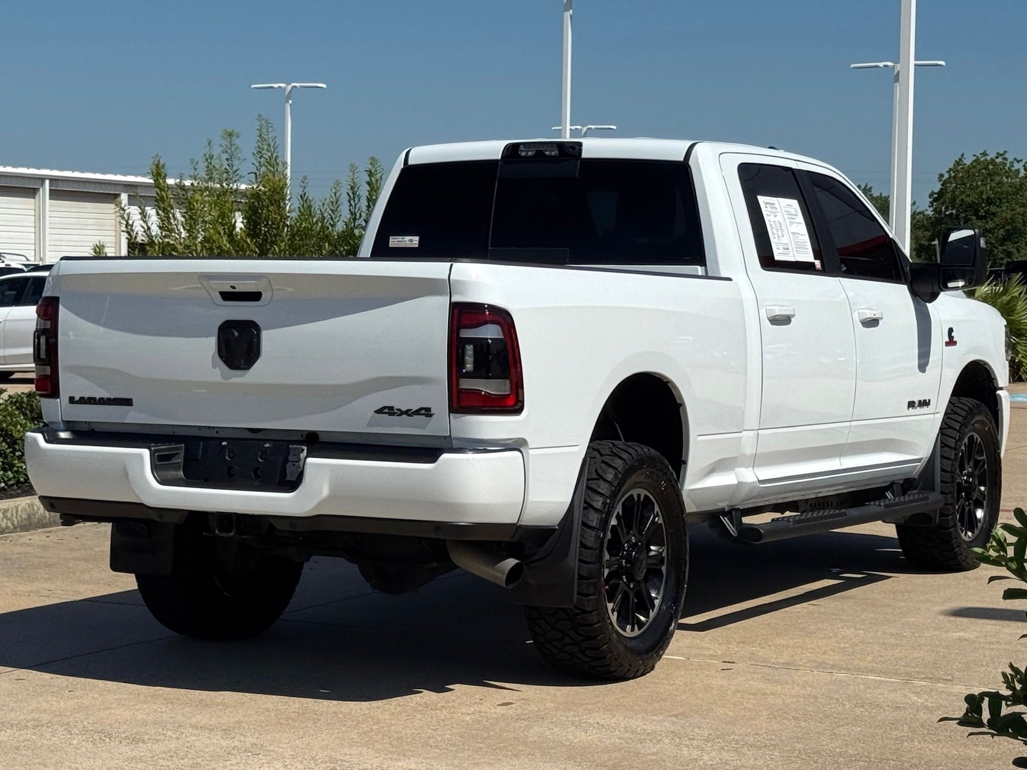 2024 Ram 2500 Laramie White at Texan Dodge Chrysler Jeep Ram