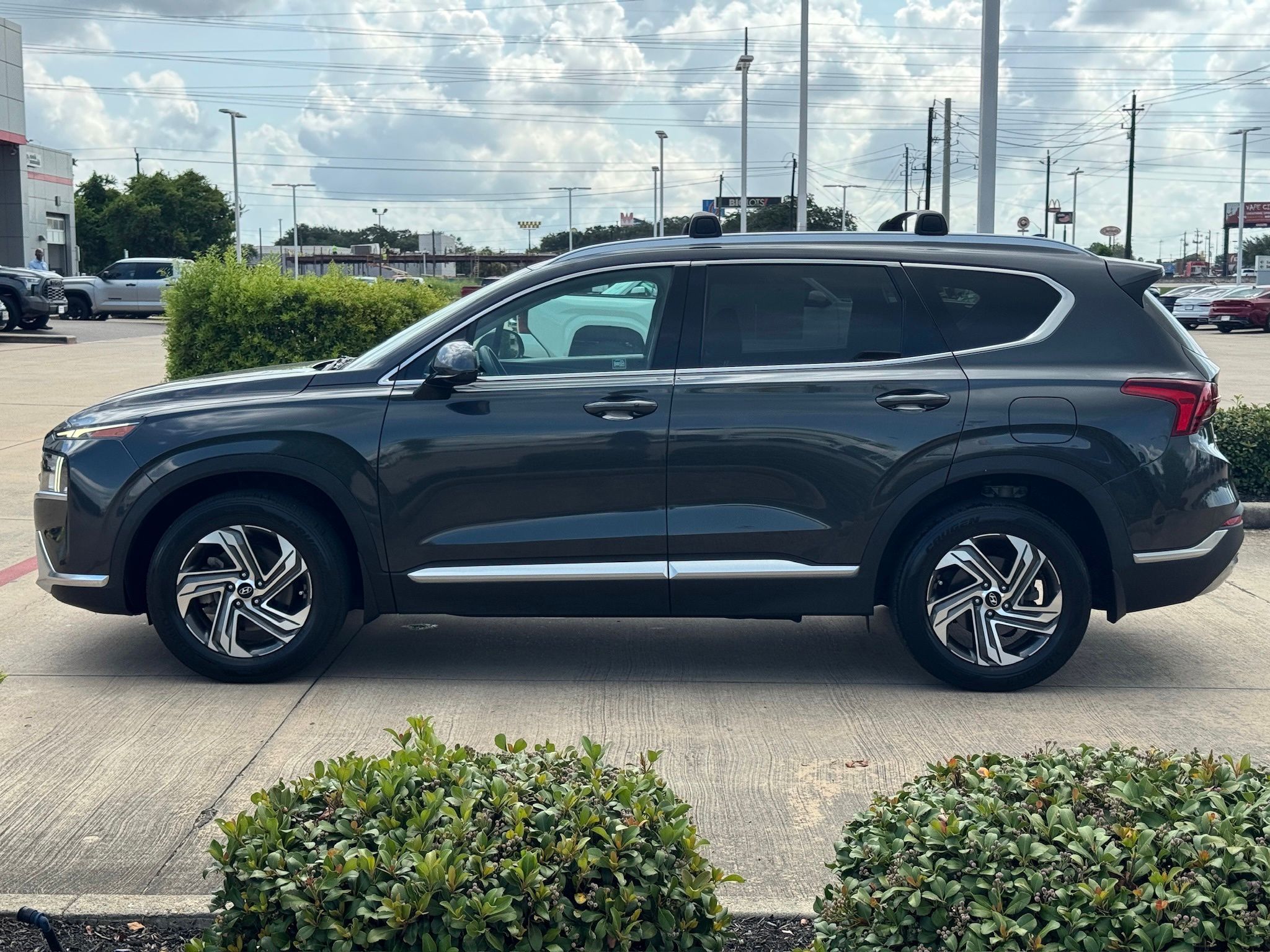 2022 Hyundai Santa Fe SEL Gray at Joe Myers Mazda Kia